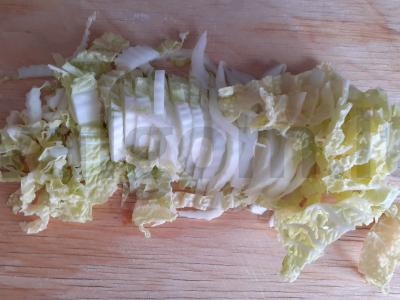 Daržovių ir sėlenų salotas Žingsnis 2