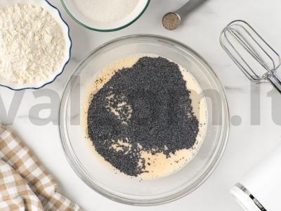 Moliūgų blyneliai su citrinos kremu ir varške Žingsnis 5