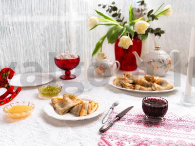 Moliūgų blyneliai su citrinos kremu ir varške pagrindine nuotrauka