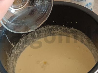 Vieniški vafliai ant grotelių Žingsnis 5