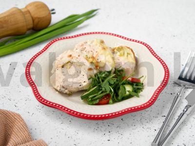 Vištienos filė baltame padaže pagrindine nuotrauka