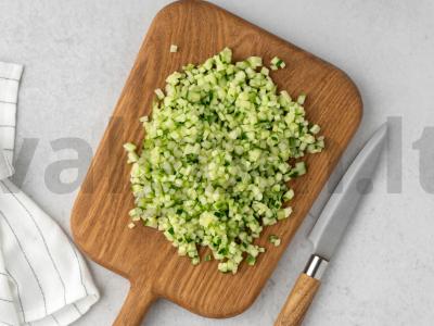 Agurkų relis Žingsnis 1