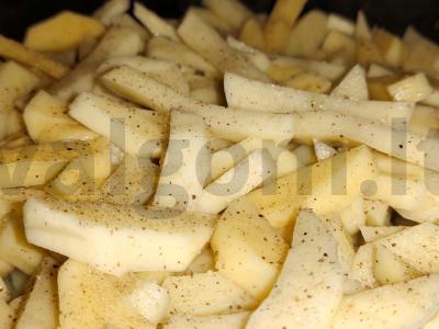 Kvapni bulvės su miško grybais Žingsnis 3