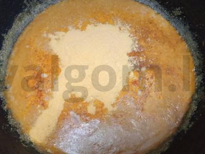 Azijietiška greito paruošimo makaronai su kalakutiena Žingsnis 5