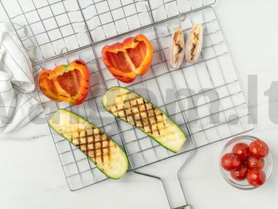 Daržovių salotos ant grotelių Žingsnis 2