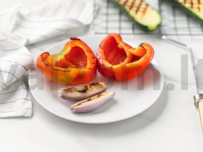 Daržovių salotos ant grotelių Žingsnis 3