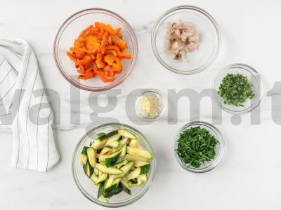 Daržovių salotos ant grotelių Žingsnis 5