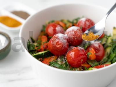 Daržovių salotos ant grotelių Žingsnis 7