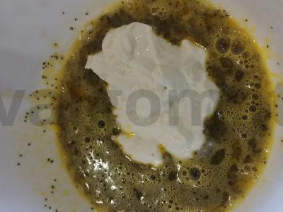 Švelnūs blynai su aguonomis ant minkšto varškės Žingsnis 2