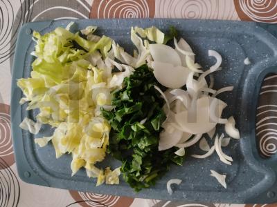 Skani šašlykinė su šonine ir marinuotais pievagrybiais Žingsnis 2