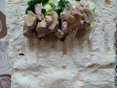 Skani šašlykinė su šonine ir marinuotais pievagrybiais Žingsnis 5