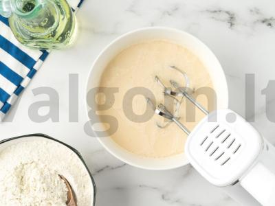 Blynai su citrininiais varškės įdaru Žingsnis 2