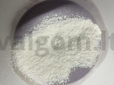 Varškės blynai su mėlynių ir bananų skoniu Žingsnis 2