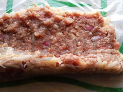 Bulvių-mėsos keksiukas Žingsnis 3