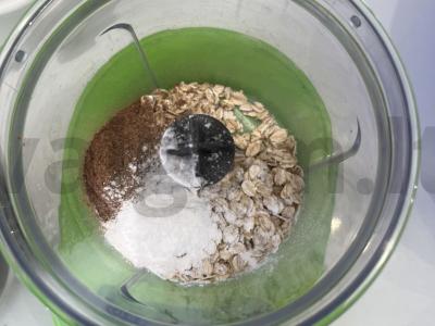 Bananų šokoladinis keksiukas orkaitėje Žingsnis 3