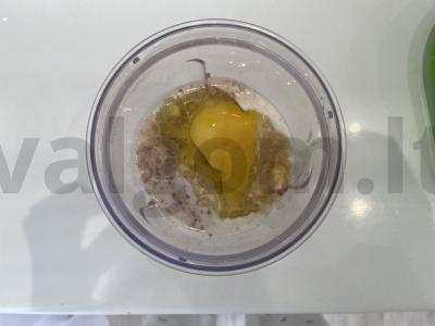 Bananų šokoladinis keksiukas orkaitėje Žingsnis 11