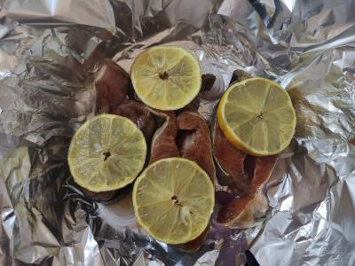 Lašiša orkaitėje Žingsnis 3