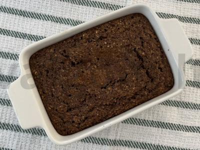 Bananų šokoladinis keksiukas orkaitėje pagrindine nuotrauka