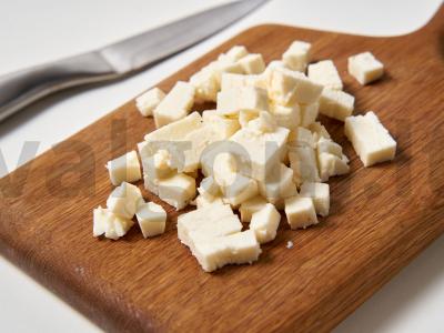 Namų vištienos ritinys su sūriu ir saldžiaisiais pipirais Žingsnis 5