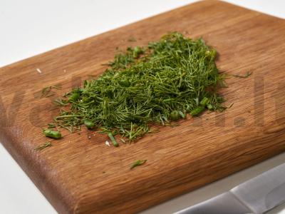 Namų vištienos ritinys su sūriu ir saldžiaisiais pipirais Žingsnis 7