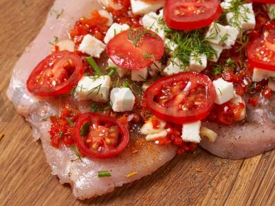 Namų vištienos ritinys su sūriu ir saldžiaisiais pipirais Žingsnis 10