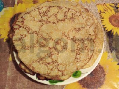 Blynai su raudonos žuvies ir sūrio įdaru Žingsnis 6