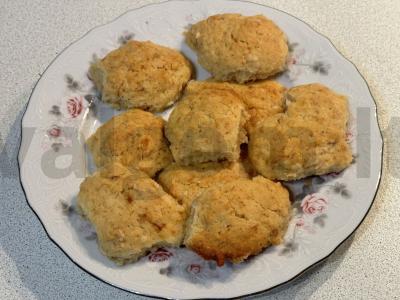 Namų kokosų varškės sausainiai pagrindine nuotrauka