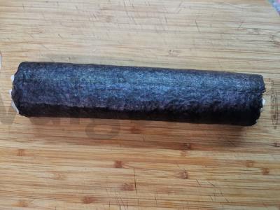 Rulonai su krabų lazdelėmis, omletu ir agurku Žingsnis 10