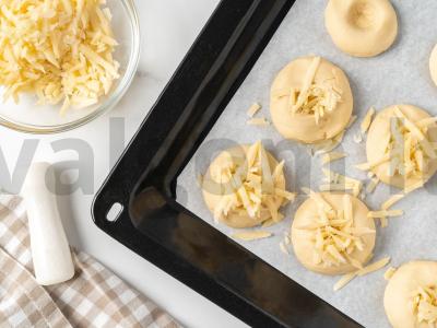 Sūrio vatrushka Žingsnis 4