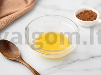 Šokoladiniai cinamoniniai bandeliai Žingsnis 4