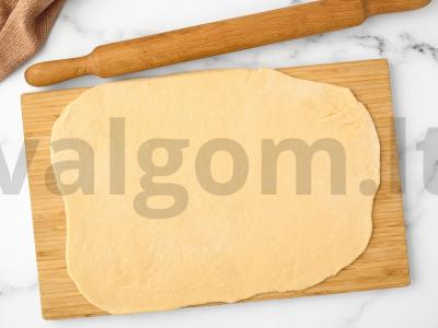 Šokoladiniai cinamoniniai bandeliai Žingsnis 5