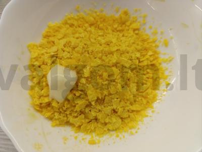 Kukurūzų dribsnių sausainiai Žingsnis 3