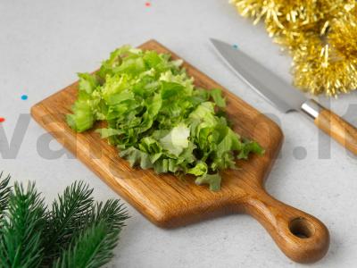 Krabų salotos pagal „Laimės ironiją“ Žingsnis 3