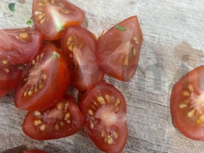 Salotas „Braškės stotelė“ Žingsnis 1