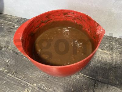 Šokoladiniai keksiukai su pieniniu šokoladu Žingsnis 6