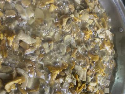 Grybų ir vištienos krūtinėlės žiulienas Žingsnis 5