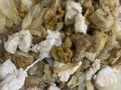 Grybų ir vištienos krūtinėlės žiulienas Žingsnis 9