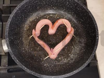 Kiaušinienė „Romantiška“ Žingsnis 3