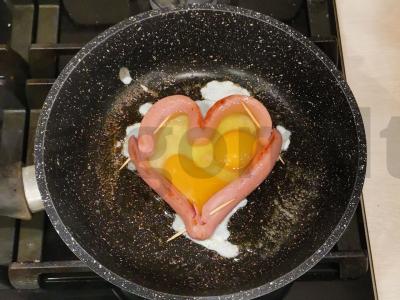 Kiaušinienė „Romantiška“ Žingsnis 4