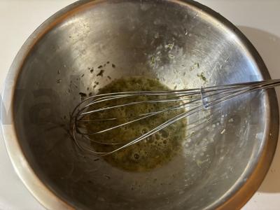 Žalios blynai su krapais Žingsnis 2