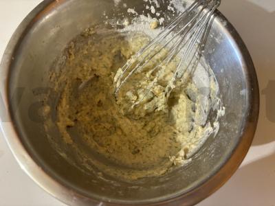 Žalios blynai su krapais Žingsnis 4