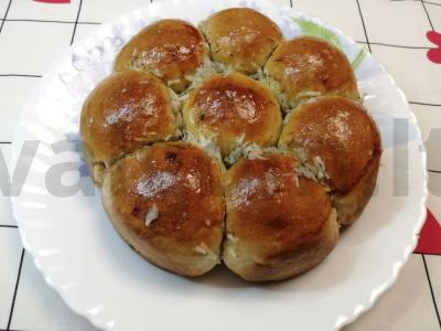 Česnakinė bandelė Žingsnis 12