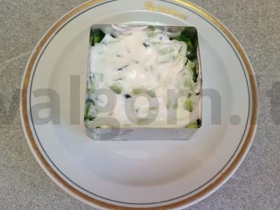 Salotas su langustinu ir kukurūzais Žingsnis 6