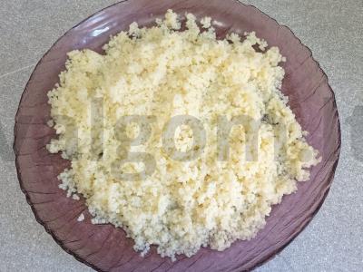 Kalakutienos filė su daržovėmis, grybais ir kuskuso garnyru Žingsnis 9