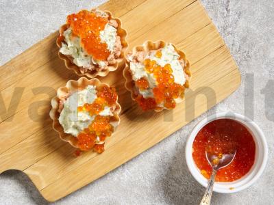 Ikros tartaletės su 2 rūšių sviestu Žingsnis 5