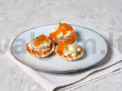 Ikros tartaletės su 2 rūšių sviestu pagrindine nuotrauka