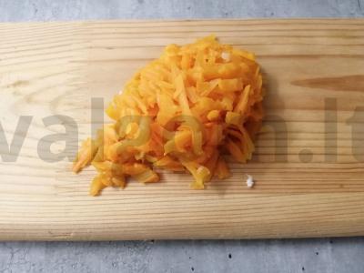 Salotas „Gribų pieva“ Žingsnis 1