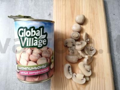 Salotas „Gribų pieva“ Žingsnis 4