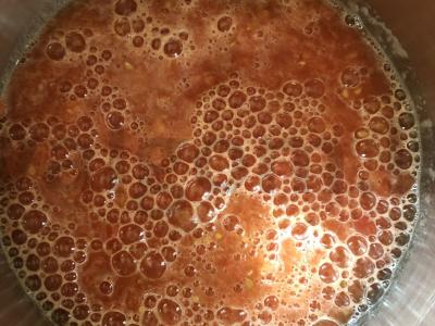 Lečo su žaliu pipiru ir raudonuoju svogūnu Žingsnis 3