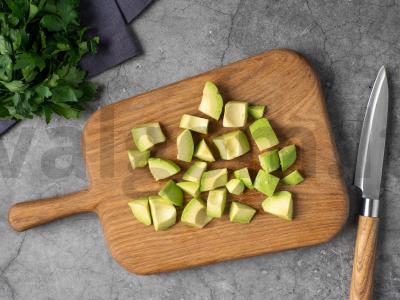 Žaliasis smoothie su kefyru Žingsnis 1